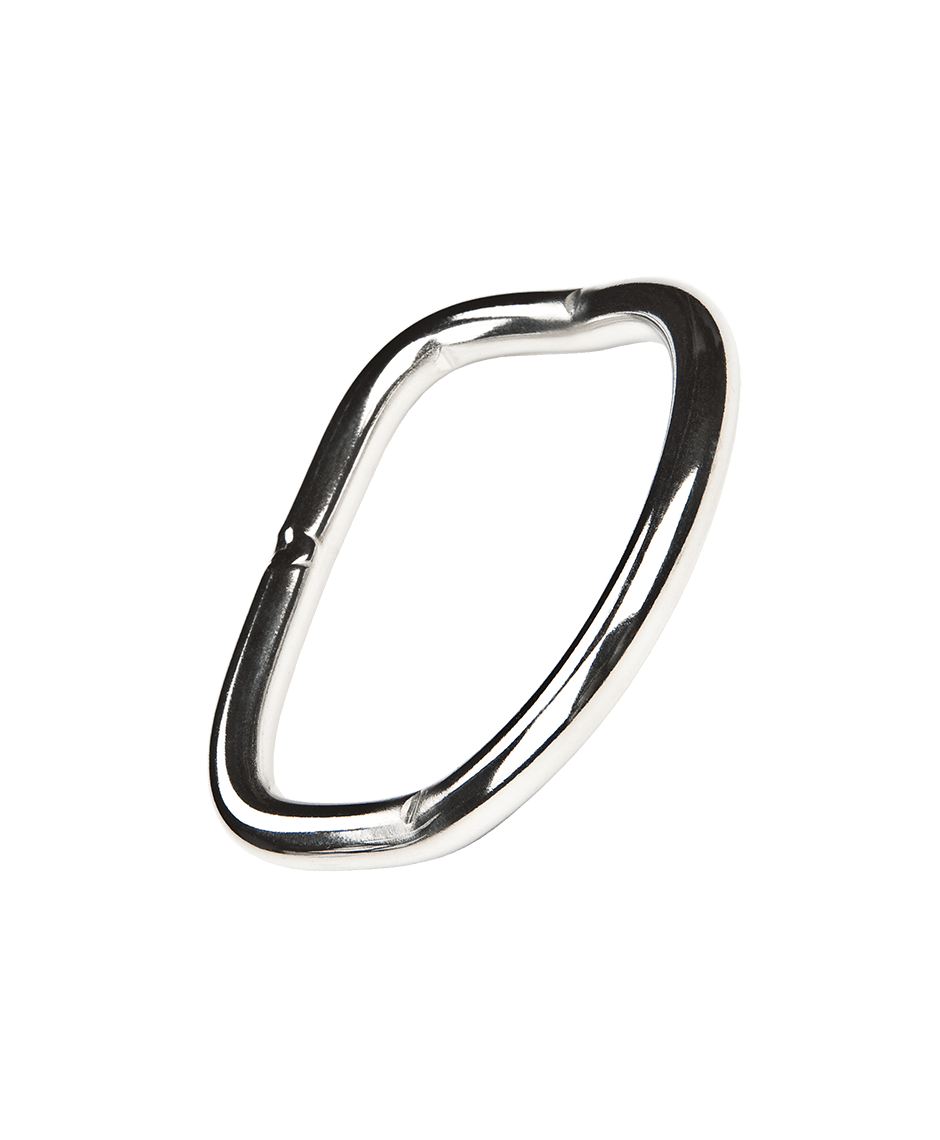 Bent D-ring (6 mm thick)
